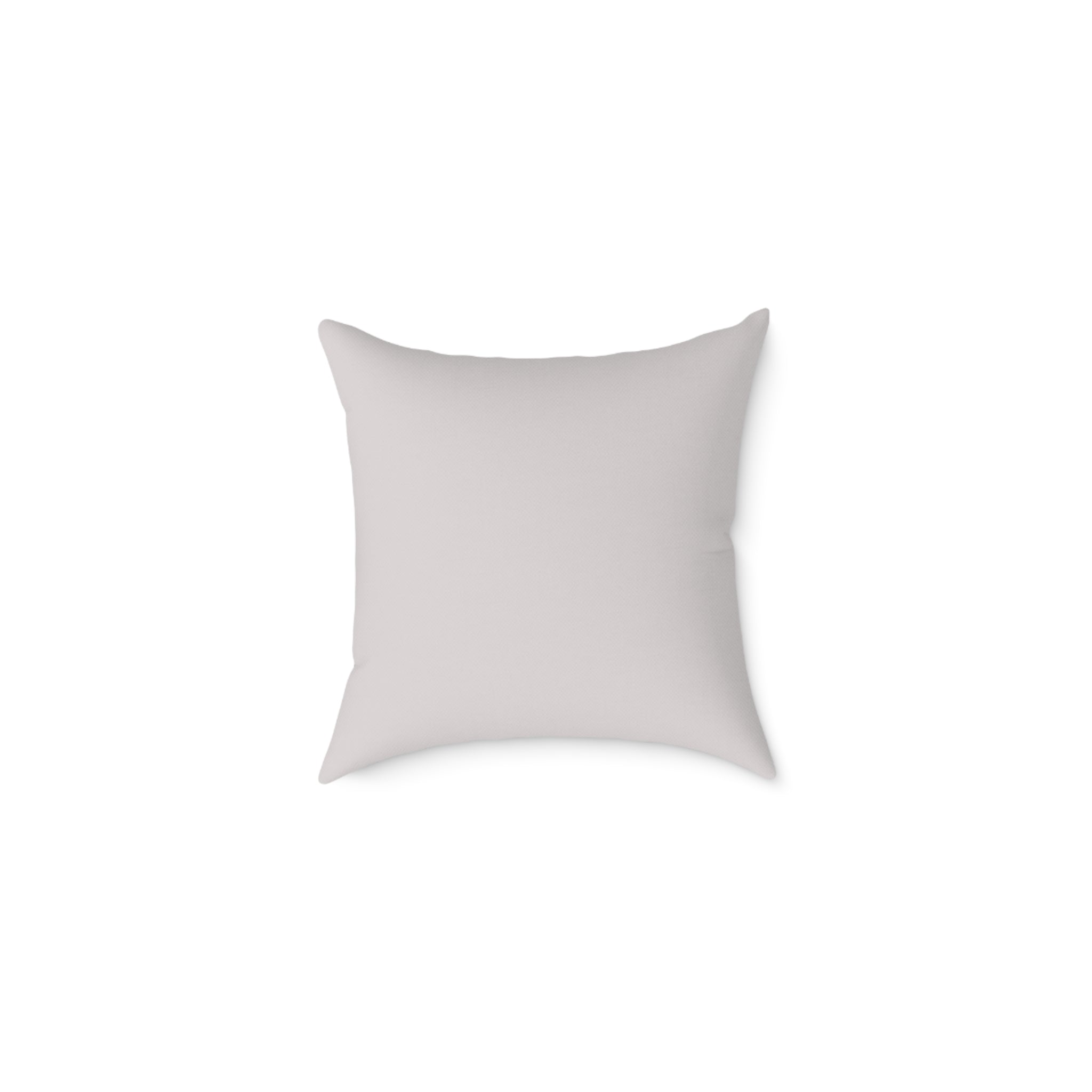 Covered by Grace Square Throw Pillow — Inspirational Faith Decor