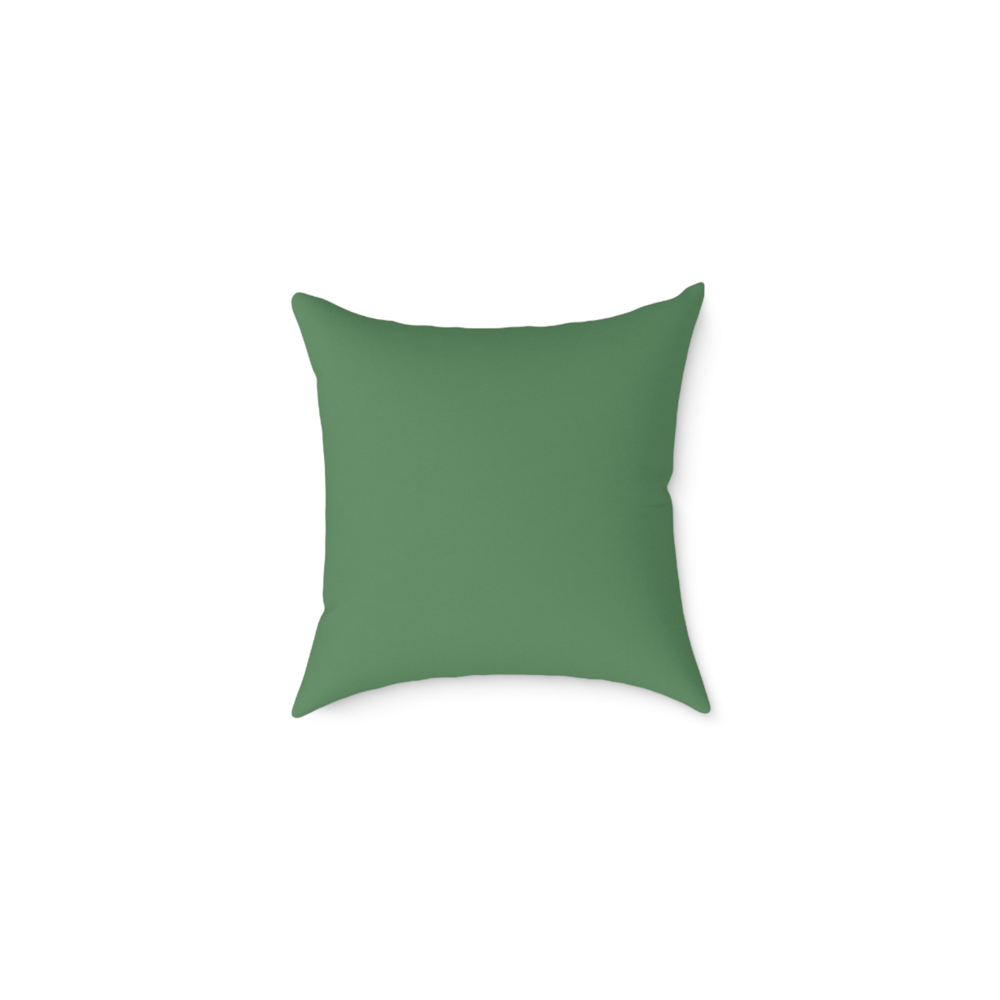 Square Poly Canvas Pillow — "God is Within Her" Inspirational Faith Throw Pillow